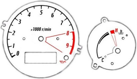 Moto Discovery Tdm 900 2002-2003 Ανταλλακτικό για Κοντέρ Μοτοσυκλέτας