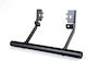 Moto Discovery Bases for Projectors Μοτοσυκλέτας in Black Color 313041/B