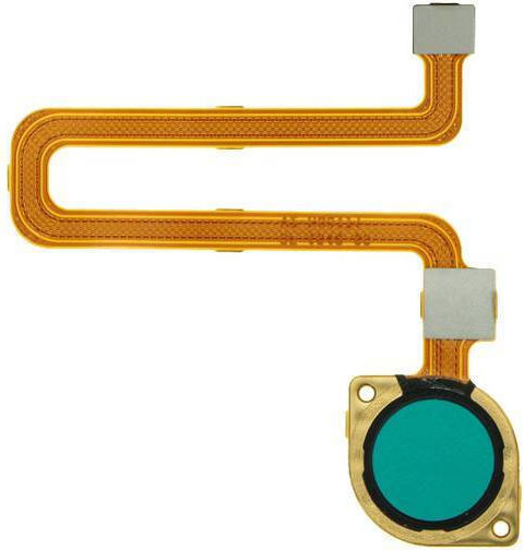Flex Cable with Fingerprint in Green colour for Redmi 9C