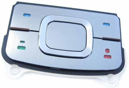 Σετ Πλήκτρων Ασημί για Nokia 6500 Slide