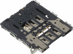Sim Reader Ασημί για Galaxy S6 Edge Sim Reader Ασημί για Galaxy S6 Edge