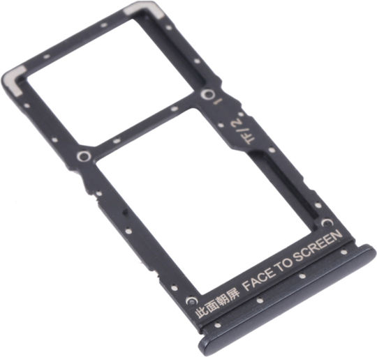 Sim-Kartenhalterung Schwarz Redmi Note 10 5GGalaxy Note 10