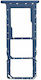 Sim-Kartenhalterung Blau Galaxy A03