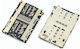 Slot Card Sim Argint Huawei P10 Lite