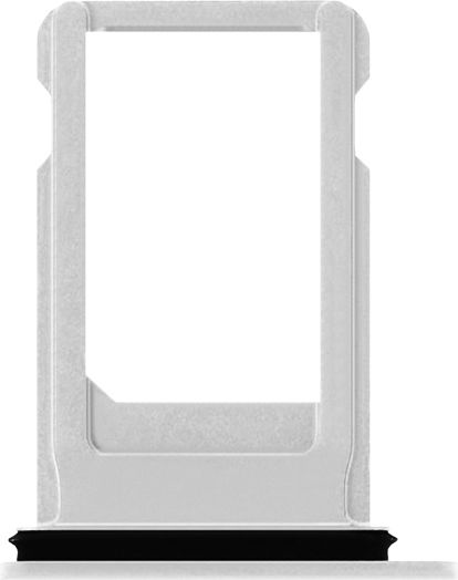 Sim-Kartenhalterung Silber iPhone 7 PlusNokia 7 Plus