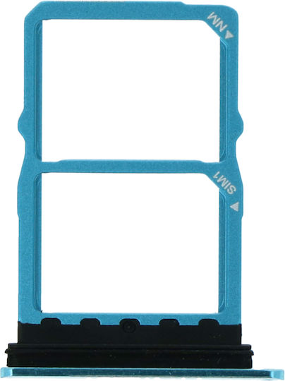 Sim Card Tray Dual Card Μπλε για Huawei P30