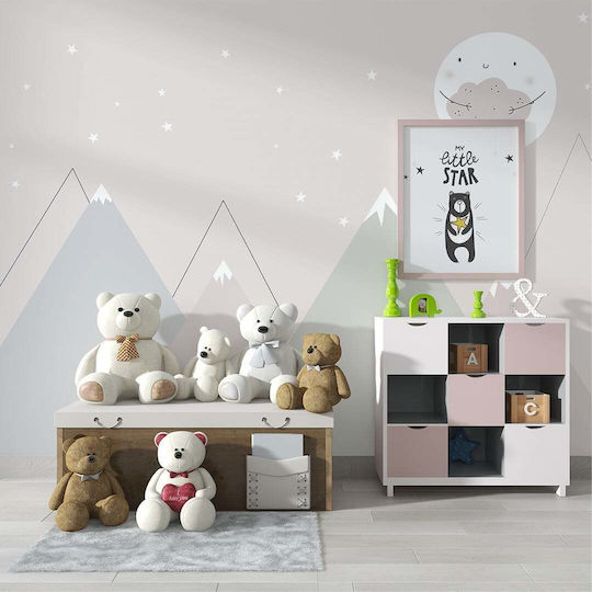 Caravelshop Autocolantă Tapet pentru copii Acoperit cu vinil L350xA270buc