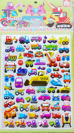 Kinder Wandsticker Wand 3D Schaumstoff 22x40cm 66Stück
