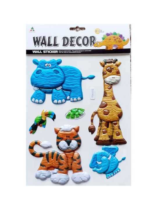 Kids Foam 3D Wall Sticker 20x30cm 6pcs