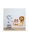 Caravelshop Autocolant Decorativ pentru Copii Perete 60x100buc