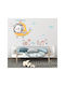 Caravelshop Kids Wall Sticker 145x142cm