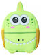Crocodile Kinder Rucksack Rucksack Grün