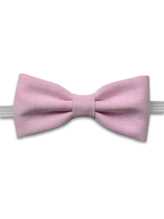 Baby Fabric Bow Tie Pink