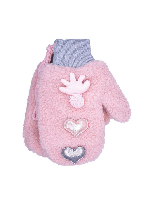 Knitted Kids Pink with Lining