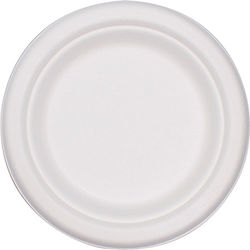 Ecocare Disposable Plate Ø23cm 50pcs