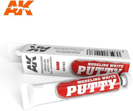 AK Interactive Modelling Putty Χρώμα Μοντελισμού σε Λευκό χρώμα 20ml