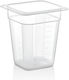 Gastroplast Σκεύος Gastronorm Πολυπροπυλενίου GN1/6 με Βάθος 200mm