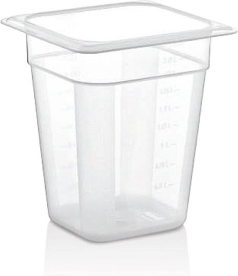 Gastroplast Σκεύος Gastronorm Πολυπροπυλενίου GN1/6 με Βάθος 200mm