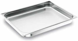 GTSA Stainless Steel Gastronorm GN2/1 H100mm