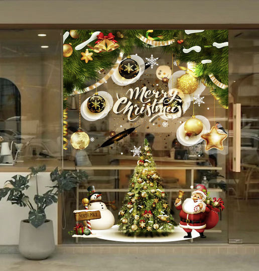 Sticker Display Decorative Christmas 60x90cm 45125965326 1pcs