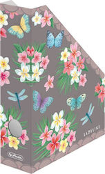 Herlitz Magazine File Organizer Ladylike Paper Gray 7.5x7x30cm.