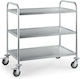 Commercial Kitchen Serving Cart H81xW71xD41cm