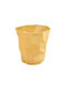 Tatty Office Plastic Waste Bin 10lt Yellow 26x26x27cm