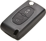 Car Key with Immobilizer for Peugeot 207 / 307 / 308