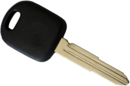 Car Key with Immobilizer Socket