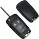 Foldable Car Key Shell with Blade with 3 Buttons for Chevrolet