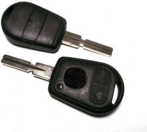 Car Key Shell with Blade with 3 Buttons Hu58 for Bmw
