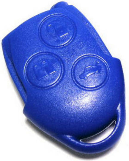 Car Key Shell with Blade with 3 Buttons for Ford