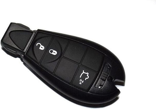 Car Key Shell with Blade with 3 Buttons for Chrysler