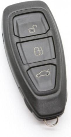 Car Key Shell with Blade with 3 Buttons for Ford