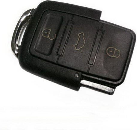 Car Key Shell with Blade with 3 Buttons for Seat / Skoda / VW