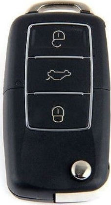 Car Key Shell with Blade with 3 Buttons for VW