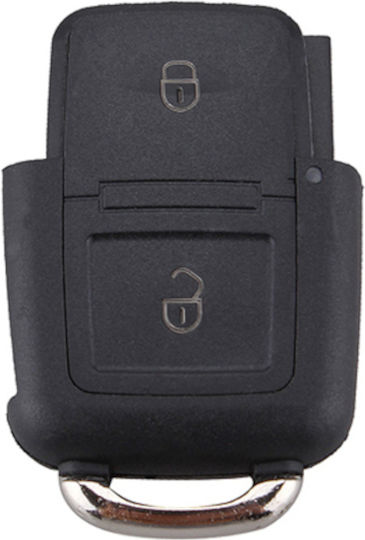 Car Key Shell with Blade with 2 Buttons for Seat / Skoda / VW