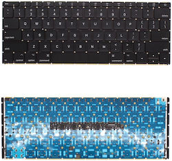 Apple Laptop Keyboard for Apple without Frame and English (US) Layout in Black Color A1534