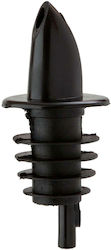 Bar Professional Set of 6 Plastic Continuous Flow Caps Black Bar Professional Set of 6 Plastic Continuous Flow Caps Black