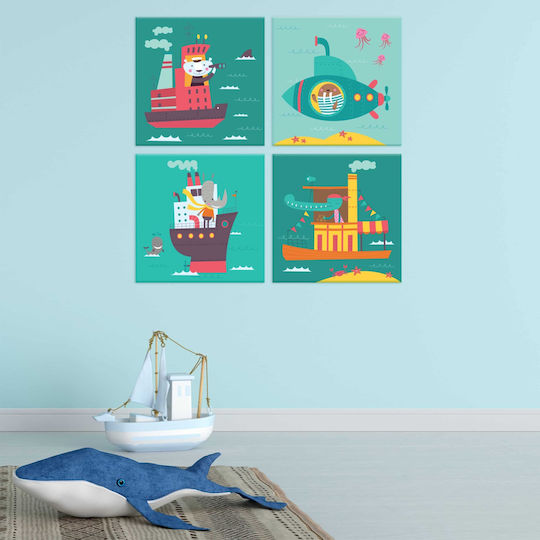 Детска Четирикратен Стена 30x30бр