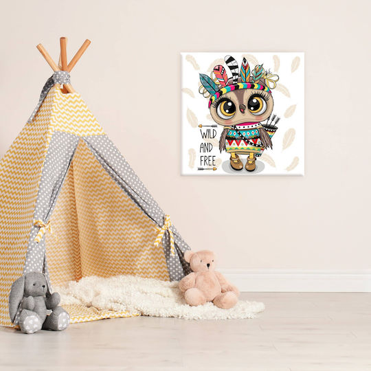 Детски Панел Wild And Free 40x40см