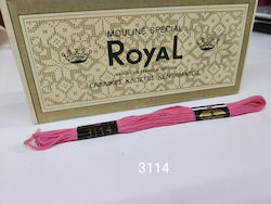Royal Faden Stickerei Baumwolle in Fuchsie Farb...