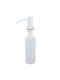 Finetto Dispenser Κουζίνας από Ανοξείδωτο Ατσάλι Λευκό 500ml