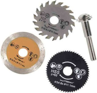 Δίσκος Κοπής Δομικών Υλικών 54.8mm 3τμχ