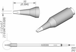 JBC Soldering Tip C245806