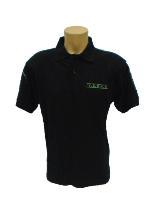 Police T-Shirt 002303-BLACK-XXL