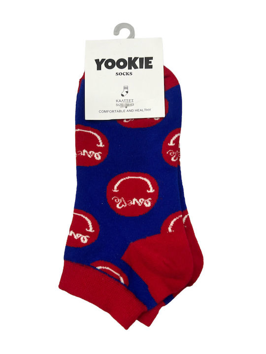 Yookie Gemusterte Socken Blau 1Pack Yookie Gemusterte Socken Blau 1Pack
