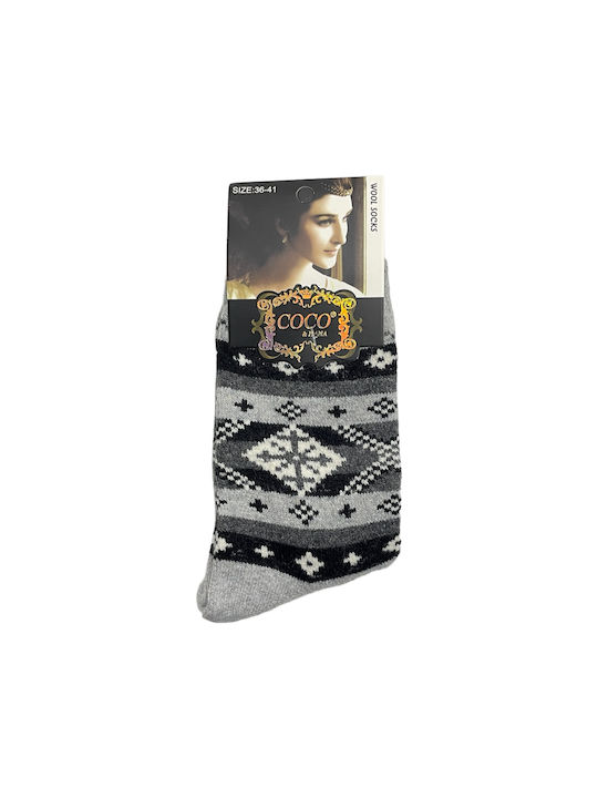 Coco&Hana Women's Socks Gray