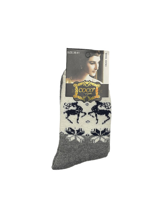 Coco&Hana Women's Socks Gray