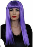 Carnival Wig Straight Purple 70cm